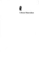 Cover of: Nicht ohne uns!: Arbeiterbriefe, Berichte und Dokumente zur chemischen Industrialisierung von 1760 bis heute