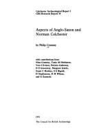 Cover of: Aspects of Anglo-Saxon and Norman Colchester | Philip Crummy