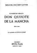 Cover of: El ingenioso hidalgo Don Quijote de la Mancha by Miguel de Unamuno