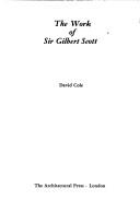 Cover of: The work of Sir Gilbert Scott