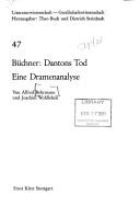 Cover of: Büchner, Dantons Tod: eine Dramenanalyse