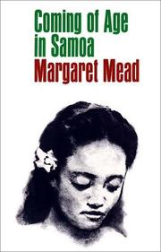 Cover of: Coming of Age in Samoa by Margaret Mead