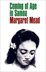 Cover of: Coming of Age in Samoa by Margaret Mead, Margaret Mead