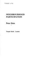 Cover of: Neighbourhood participation