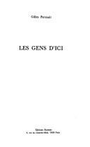 Cover of: Les gens d'ici
