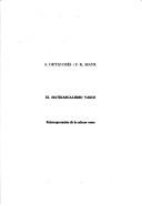 Cover of: EL MATRIARCALISMO VASCO by Andrés Ortiz-Osés