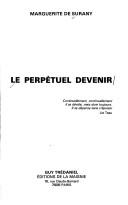 Cover of: Le perpétuel devenir