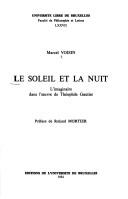 Cover of: Le soleil et lanuit by Marcel Voisin