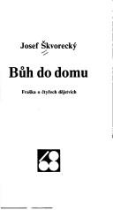 Cover of: Bůh do domu: fraška o čtyřech dějstvích