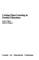 Cover of: Costing open learning in further education