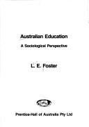 Cover of: Australian education: a sociological perspective