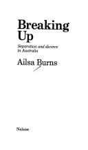 Cover of: Breaking up by Ailsa Burns