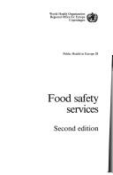 Cover of: Food safety services