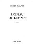 Cover of: L' oiseau de demain: poèmes