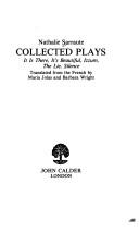 Cover of: Collected plays