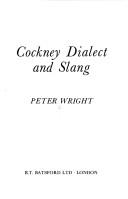 Cover of: Cockney dialect and slang