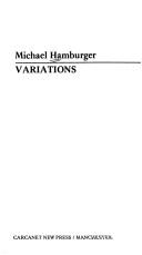 Cover of: Variations