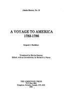Cover of: A voyage to America, 1783-1786