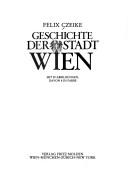 Cover of: Geschichte der Stadt Wien