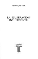 Cover of: La ilustración insuficiente