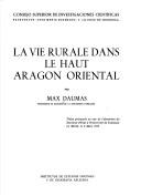 Cover of: La vie rurale dans le haut Aragon oriental by Max Daumas