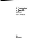 Cover of: A Companion to Scottish culture