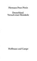 Cover of: Deutschland, Versuch einer Heimkehr