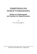 Cover of Verkündigung durch Volksgesang
