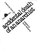 Cover of: Accidental death of an anarchist: a farce