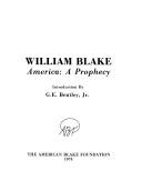 America, a prophecy by William Blake