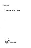 Cover of: Courtyards in Delft