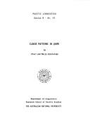 Cover of: Clause patterns in Lhomi by Olavi Vesalainen, Olavi Vesalainen