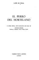 Cover of: El perro del hortelano by Lope de Vega