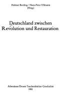 Cover of: Deutschland zwischen Revolution und Restauration