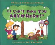 Cover of: "I can't take you anywhere!" by Jean Little
