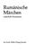 Cover of: Rumänische Märchen ausserhalb Rumäniens