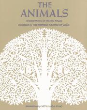 Cover of: The animals: selected poems