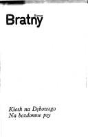 Cover of: Kiosk na Dębowego ; Na bezdomne psy