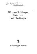 Cover of: Mein Fehd und Handlungen by Götz von Berlichingen
