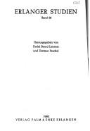 Cover of: Kunstrezeption und Selbstverständnis: eine Untersuchung zur Architektur der Neurenaissance in Deutschland in der ersten Hälfte des 19. Jahrhunderts