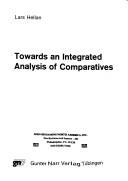 Towards an integrated analysis of comparatives by Lars Hellan