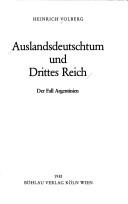 Cover of: Auslandsdeutschtum und Drittes Reich: der Fall Argentinien