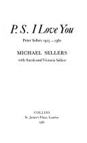 P.S. I love you by Sellers, Michael