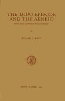 The Dido episode and the Aeneid by Richard C. Monti