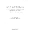 Kupka, Gutfreund & C by Jirì Kotalik