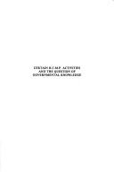 Cover of: Certain R.C.M.P. activities and the question of governmental knowledge: third report /Commission of Inquiry Concerning Certain Activities of the Royal Canadian Mounted Police.. --