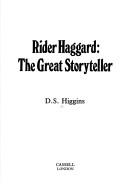 Cover of: Rider Haggard, the great storyteller