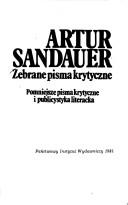 Cover of: Zebrane pisma krytyczne