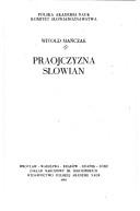 Cover of: Praojczyzna Słowian by Witold Mańczak