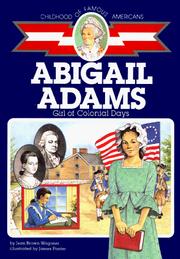 Cover of: Abigail Adams: girl of colonial days